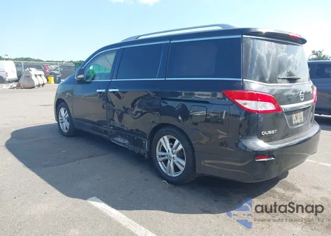 2012 Nissan Quest Le из США, поврежденный, VIN JN8AE2KP8C9047535